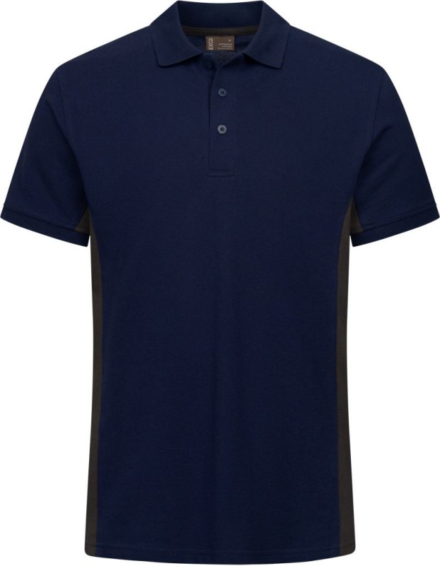 Promodoro 4590 Unisex kontrastní pracovní polo - EXCD 40.4590 navy/charcoal