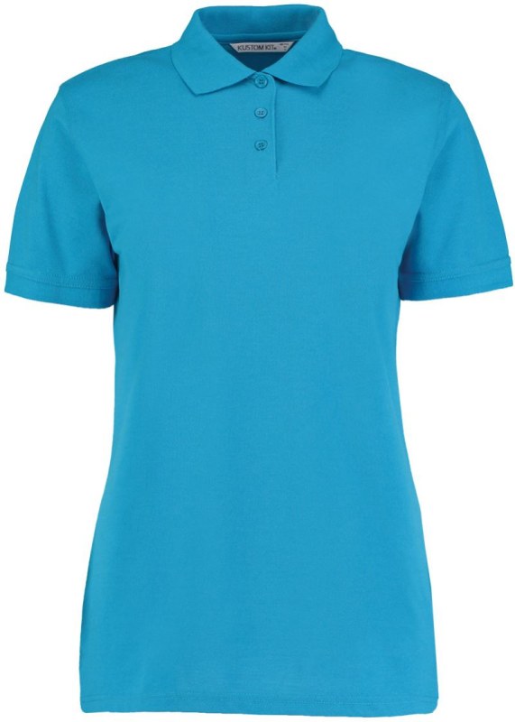 Kustom Kit KK 703 Dámské piqué polo "Superwash" 43.0703 turquoise