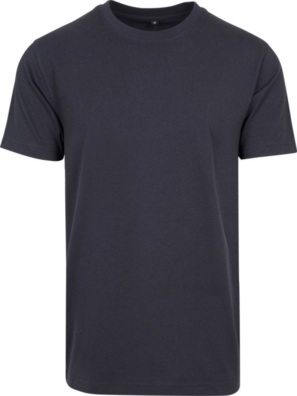 Build your Brand BY 004 Tričko z&nbsp;těžké bavlny 56.0004 navy - Dámské oblečení trika