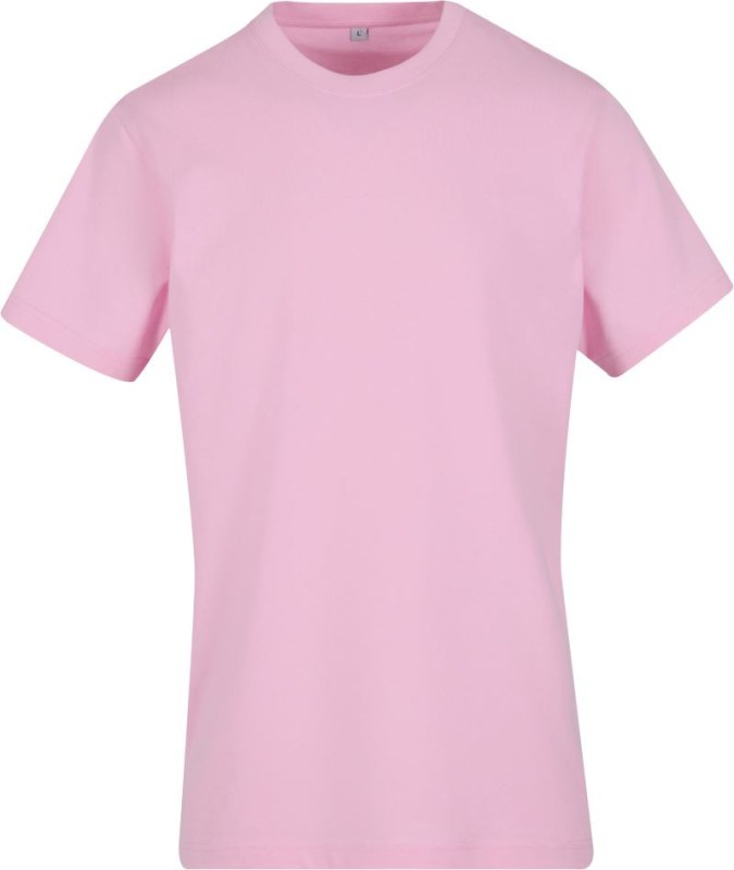 Build your Brand BY 004 Tričko z těžké bavlny 56.0004 soft pink