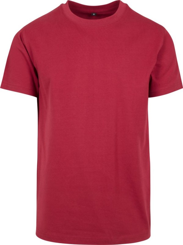 Build your Brand BY 004 Tričko z těžké bavlny 56.0004 burgundy