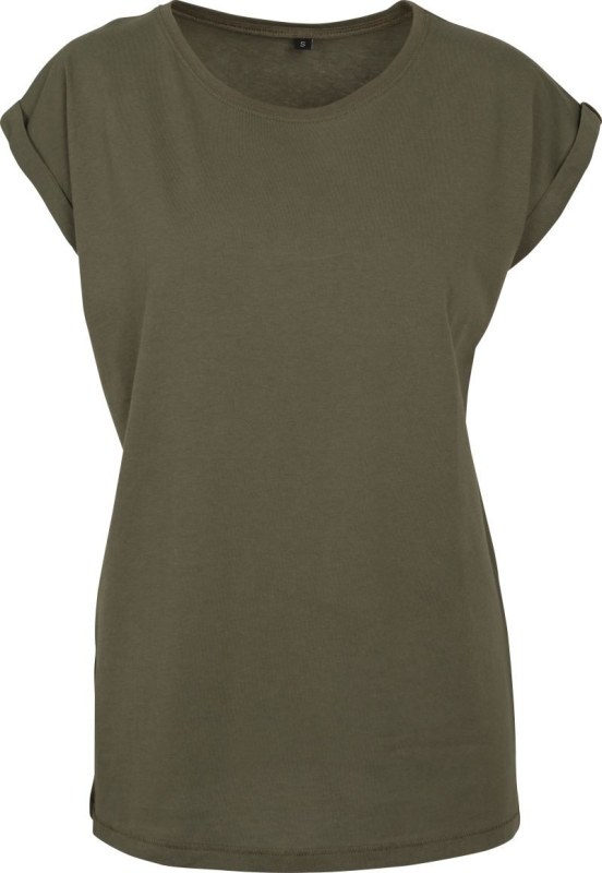 Build your Brand BY 021 Dámské tričko 56.0021 olive