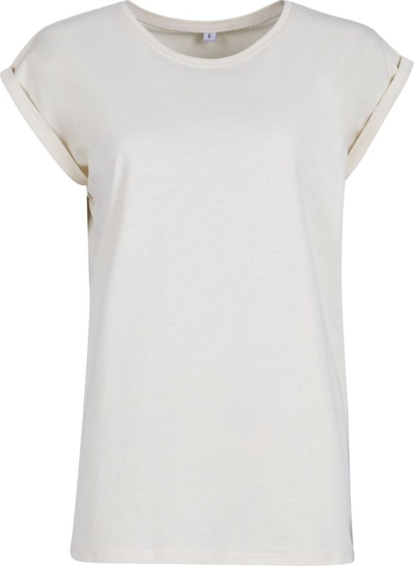 Build your Brand BY 021 Dámské tričko 56.0021 white sand