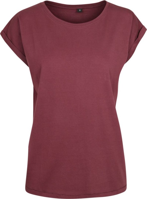 Build your Brand BY 021 Dámské tričko 56.0021 cherry