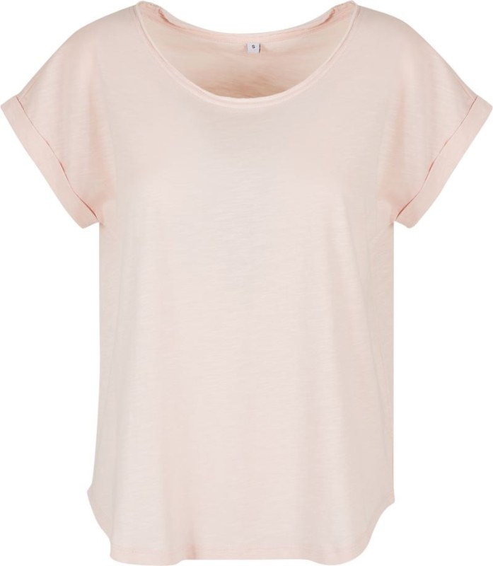 Build your Brand BY 036 Dámské slubové tričko 56.0036 pink