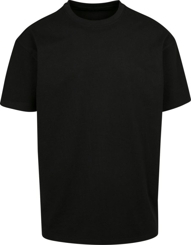 Build your Brand BY 102 Oversize tričko z těžké bavlny 56.0102 black
