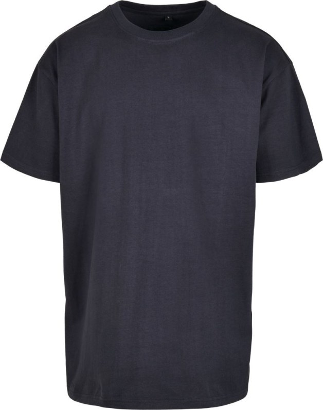 Build your Brand BY 102 Oversize tričko z těžké bavlny 56.0102 navy