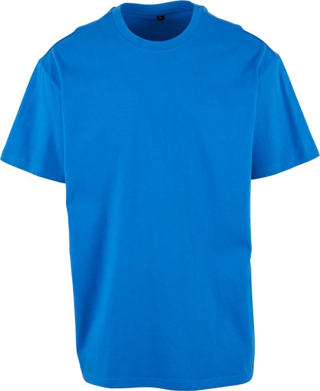 Build your Brand BY 102 Oversize tričko z těžké bavlny 56.0102 intense blue