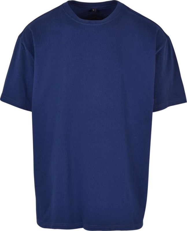 Build your Brand BY 102 Oversize tričko z těžké bavlny 56.0102 dark blue