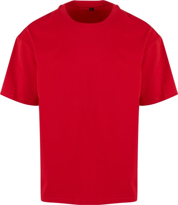 New Morning Studios NM 003 Unisex oversize tričko z&nbsp;těžké bavlny 57.0003 city red - Dámské oblečení trika