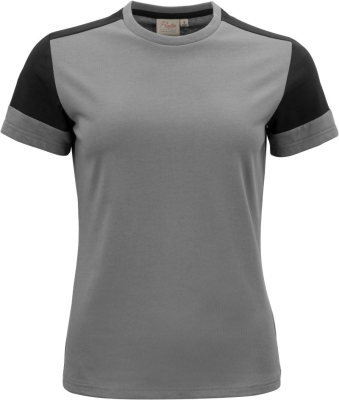 Printer Prime T Women Dámské tričko z těžké bavlny 61.4031 anthracite/black