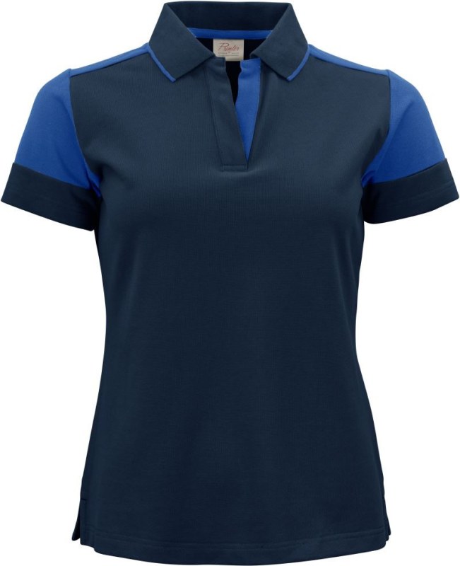 Printer Prime Polo Women Dámské piqué polo z těžké bavlny 61.5025 navy/cobalt