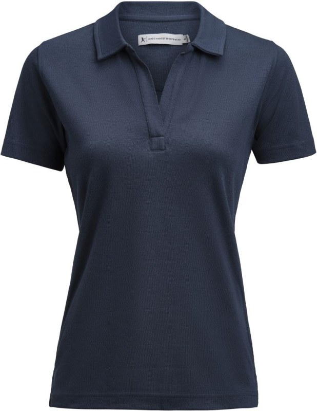 James Harvest Scarsdale Polo Women Dámské piqué polo z těžké bavlny 62.2504 navy