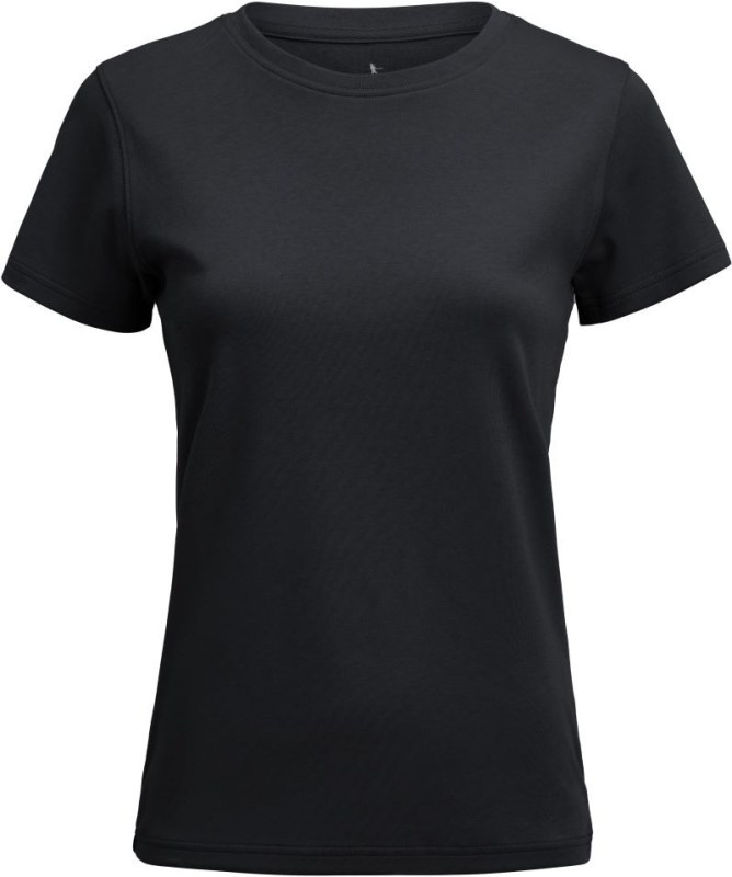 James Harvest Scarsdale T-Shirt Women Dámské tričko z těžké bavlny 62.4010 black