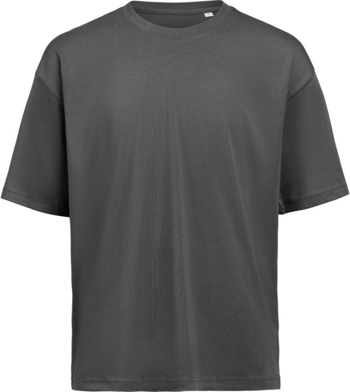 Untagged Movement OCS Loose T-Shirt Unisex oversize tričko z těžké bavlny 66.1020 charcoal