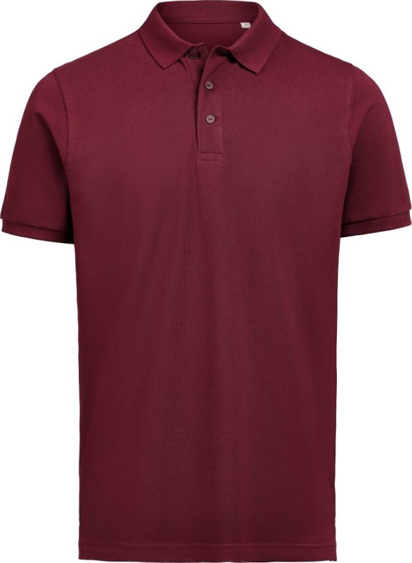 Untagged Movement OCS Polo Unisex piqué polo z těžké bavlny 66.2010 prune