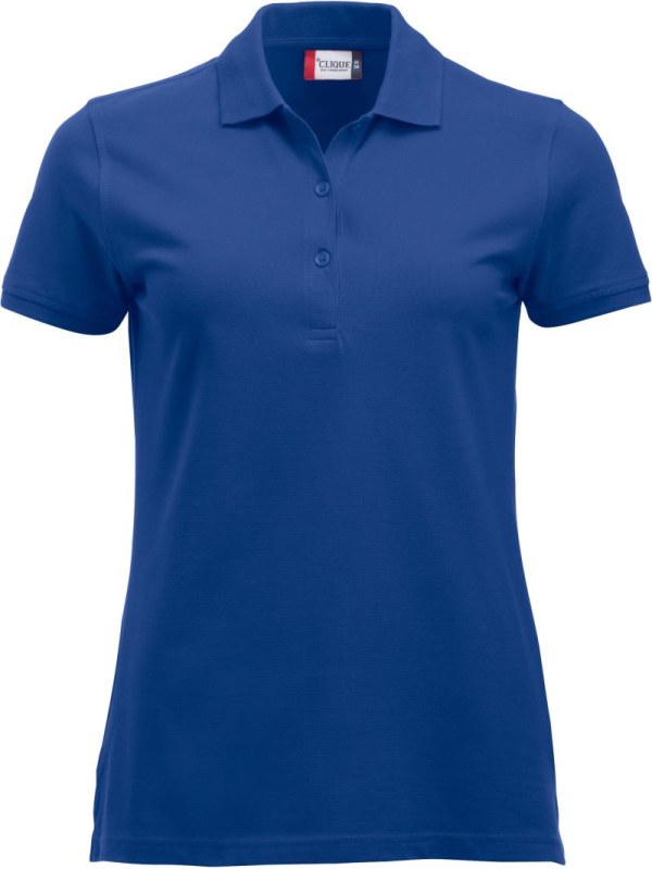 Clique Classic Marion S/S Dámské piqué polo z těžké bavlny 67.8246 deep blue