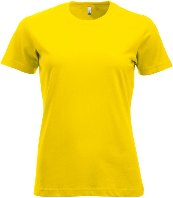 Clique New Classic-T Women Dámské tričko 67.9361 lemon - Dámské oblečení trika
