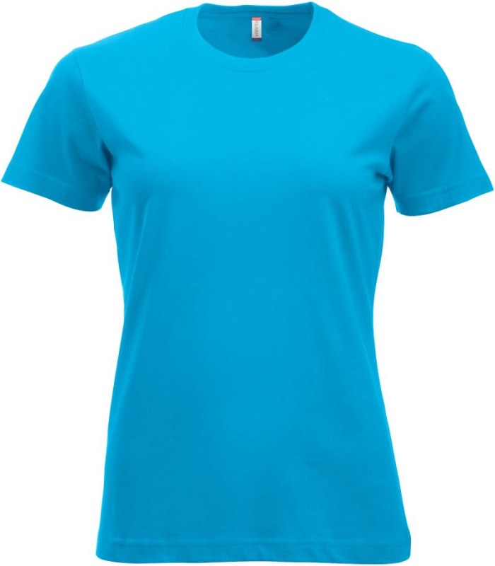 Clique New Classic-T Women Dámské tričko 67.9361 turquoise - Dámské oblečení trika