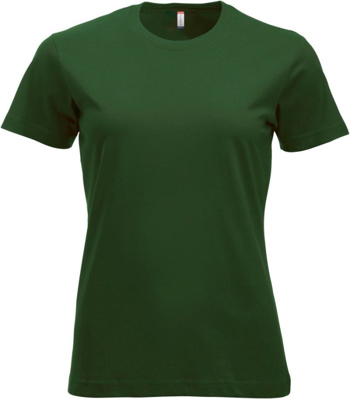 Clique New Classic-T Women Dámské tričko 67.9361 bottle green
