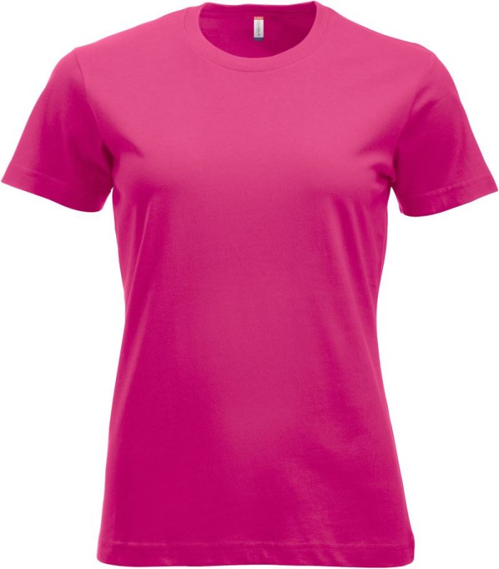 Clique New Classic-T Women Dámské tričko 67.9361 bright cerise