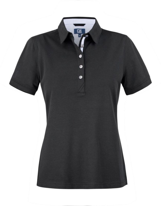 Cutter & Buck Advantage Premium Polo W Dámské piqué polo 68.4421 black - Dámské oblečení trika
