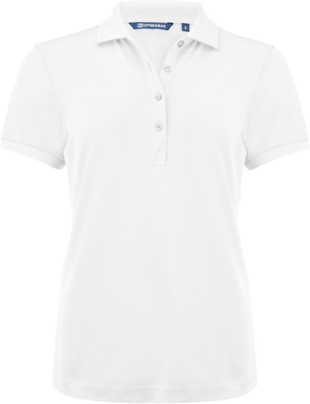Cutter & Buck Virtue Polo Solid Women Dámské funkční polo 68.4435 white