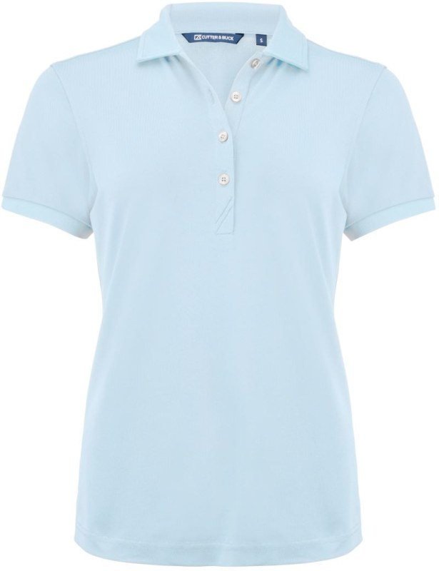 Cutter & Buck Virtue Polo Solid Women Dámské funkční polo 68.4435 heaven blue - Dámské oblečení trika