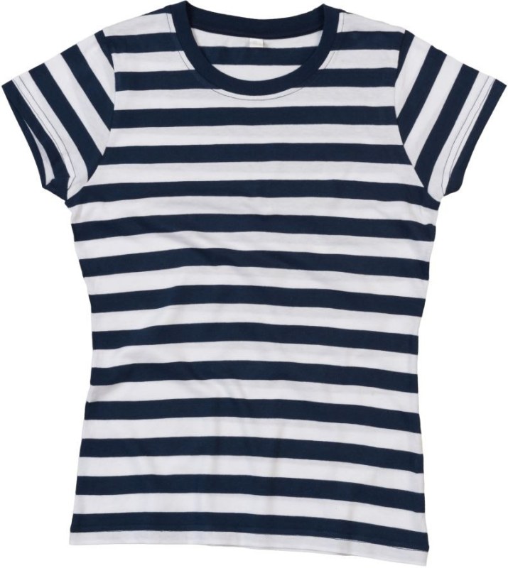 Mantis M 110S Dámské pruhované tričko 70.110S navy/white - Dámské oblečení trika