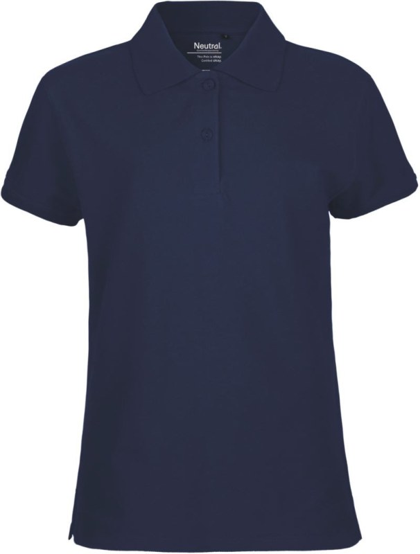 Neutral O 22980 Dámské piqué polo z bio bavlny 77.2280 navy