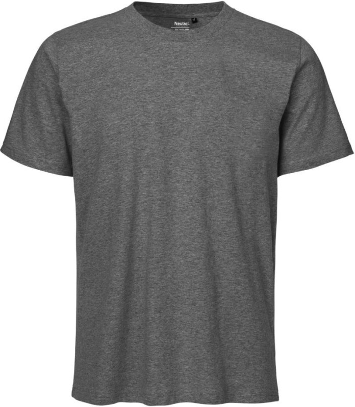 Neutral O 60002 Unisex tričko z bio bavlny 77.6002 dark heather
