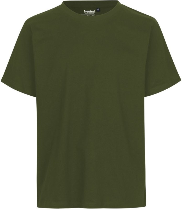 Neutral O 60002 Unisex tričko z bio bavlny 77.6002 military