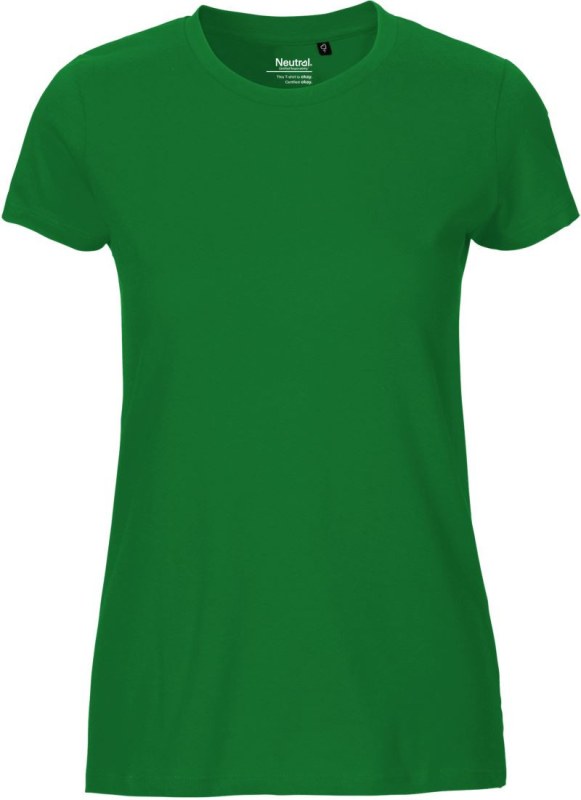 Neutral O 81001 Dámské tričko z bio bavlny 77.8101 green