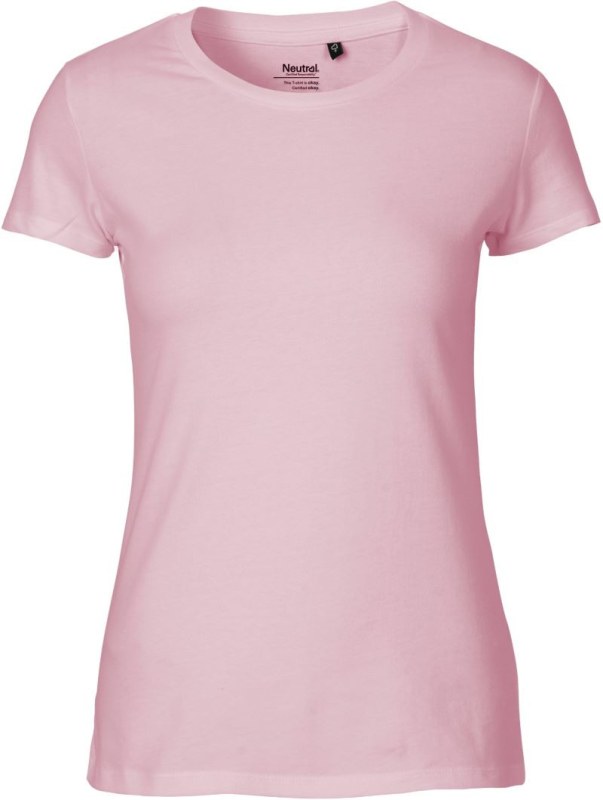 Neutral O 81001 Dámské tričko z bio bavlny 77.8101 light pink