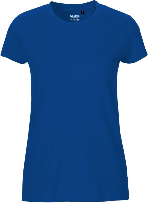 Neutral O 81001 Dámské tričko z bio bavlny 77.8101 royal