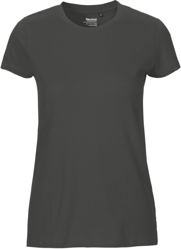 Neutral O 81001 Dámské tričko z bio bavlny 77.8101 charcoal