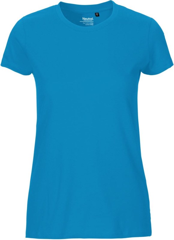 Neutral O 81001 Dámské tričko z bio bavlny 77.8101 sapphire