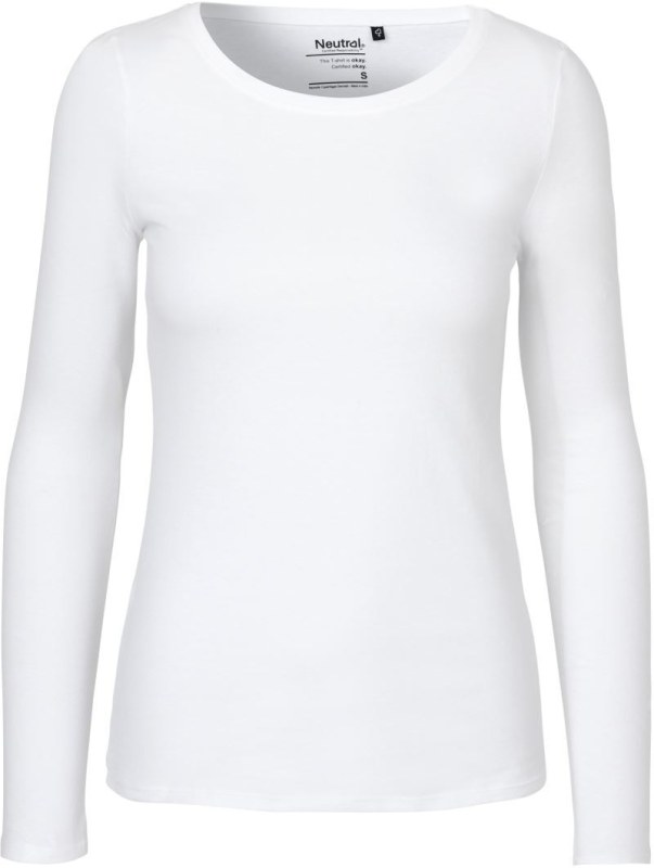 Neutral O 81050 Dámské tričko s dlouhým rukávem 77.8150 white