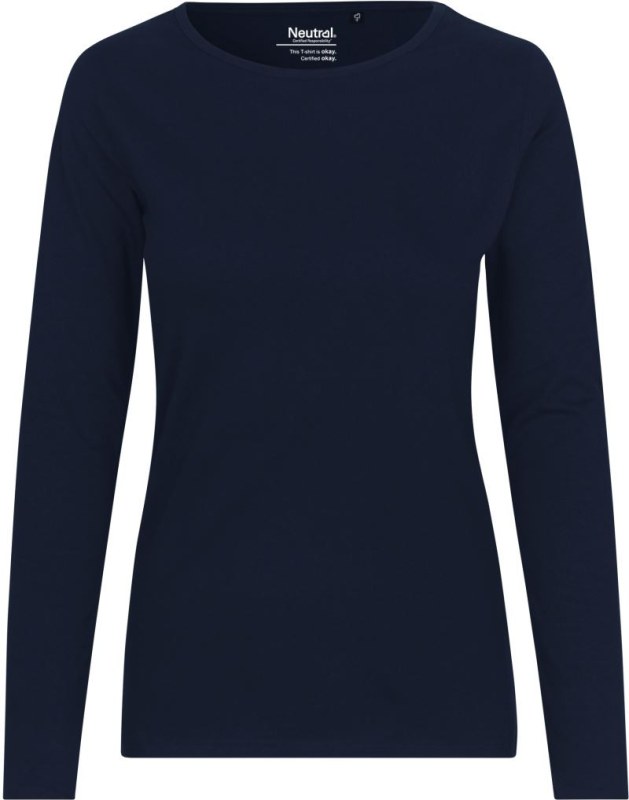 Neutral O 81050 Dámské tričko s dlouhým rukávem 77.8150 navy
