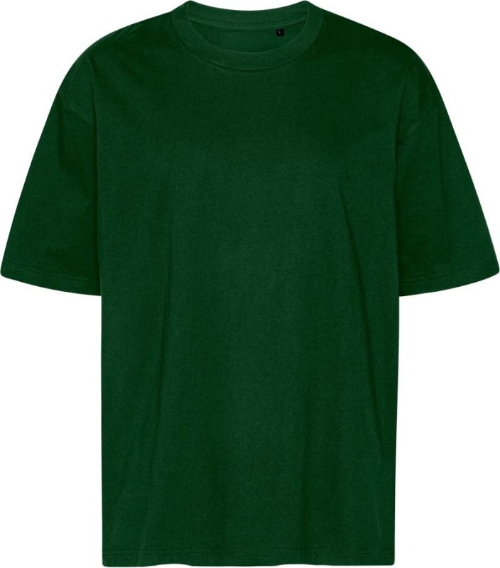Neutral T 60011 Oversize bio IC tričko "Tiger" 77.T011 bottle green