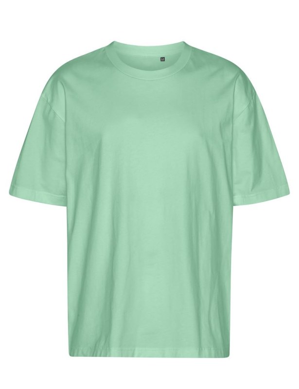 Neutral T 60011 Oversize bio IC tričko "Tiger" 77.T011 dusty mint