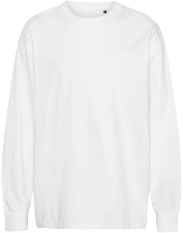 Neutral T 60050 Oversize bio IC tričko s dlouhým rukávem "Tiger" 77.T050 white