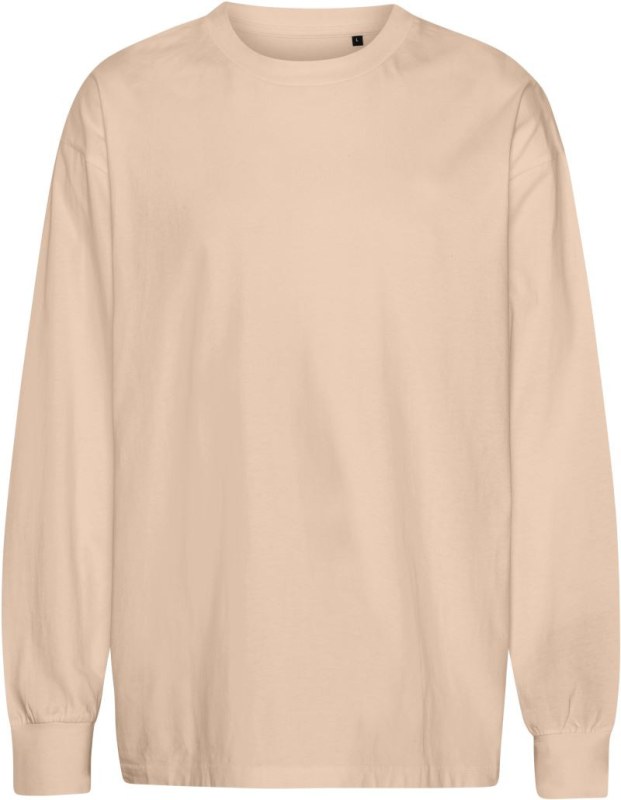 Neutral T 60050 Oversize bio IC tričko s dlouhým rukávem "Tiger" 77.T050 sand