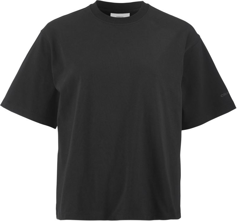 Craft Corporate Frequent Heavy Tee W Dámské tričko z těžké bavlny 81.6959 black