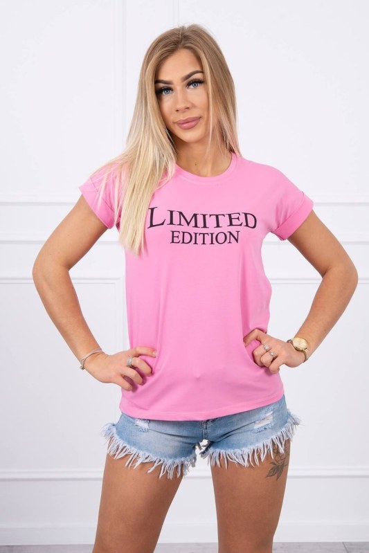 Limitovaná edice světle růžové halenky - Dámské oblečení trika