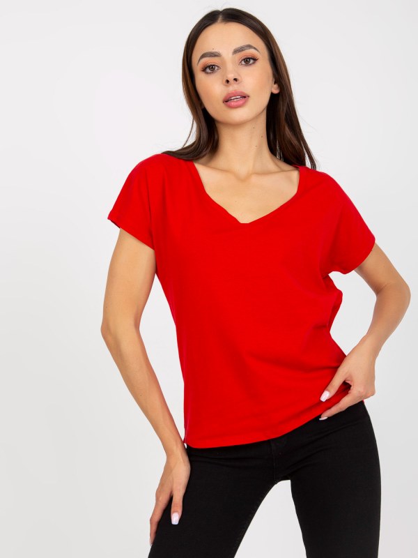 Tričko B 014.20x červená - Dámské oblečení trika