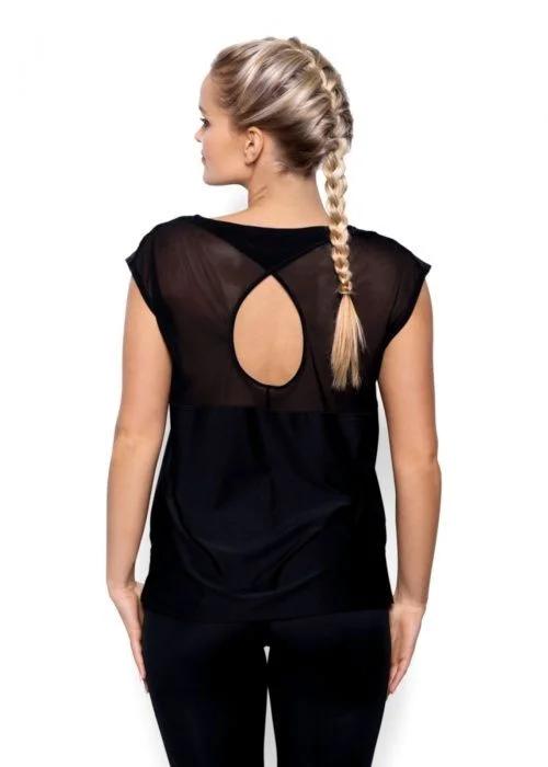 Tričko Fit Aida Black - Eldar
