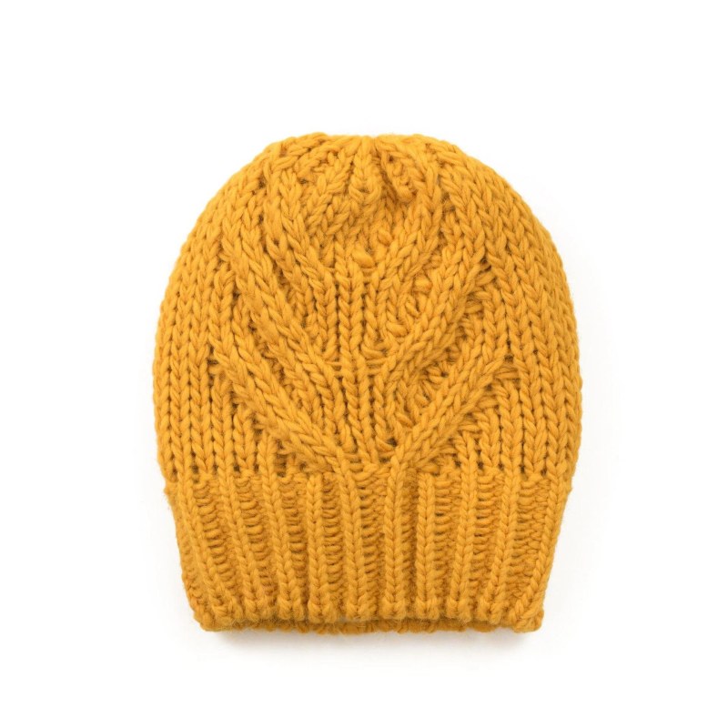 Stylová francouzská čepice Mustard - Art of Polo