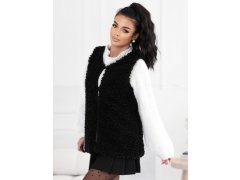 Dámská vesta KZ 14021.96P černá - FPrice