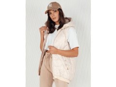 Dámská prošívaná vesta COLINE TY4114 bílá - FashionStreet